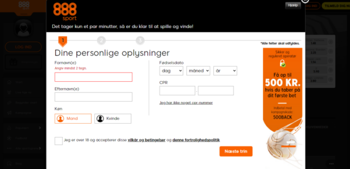 888Sport, betbrothers.dk