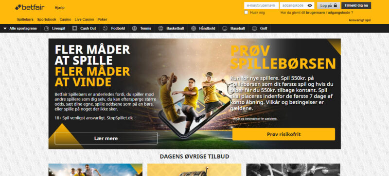 Betfair, betbrothers.dk