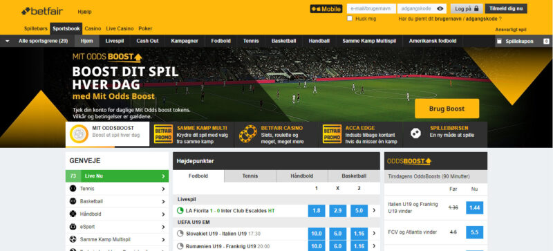 Betfair, betbrothers.dk