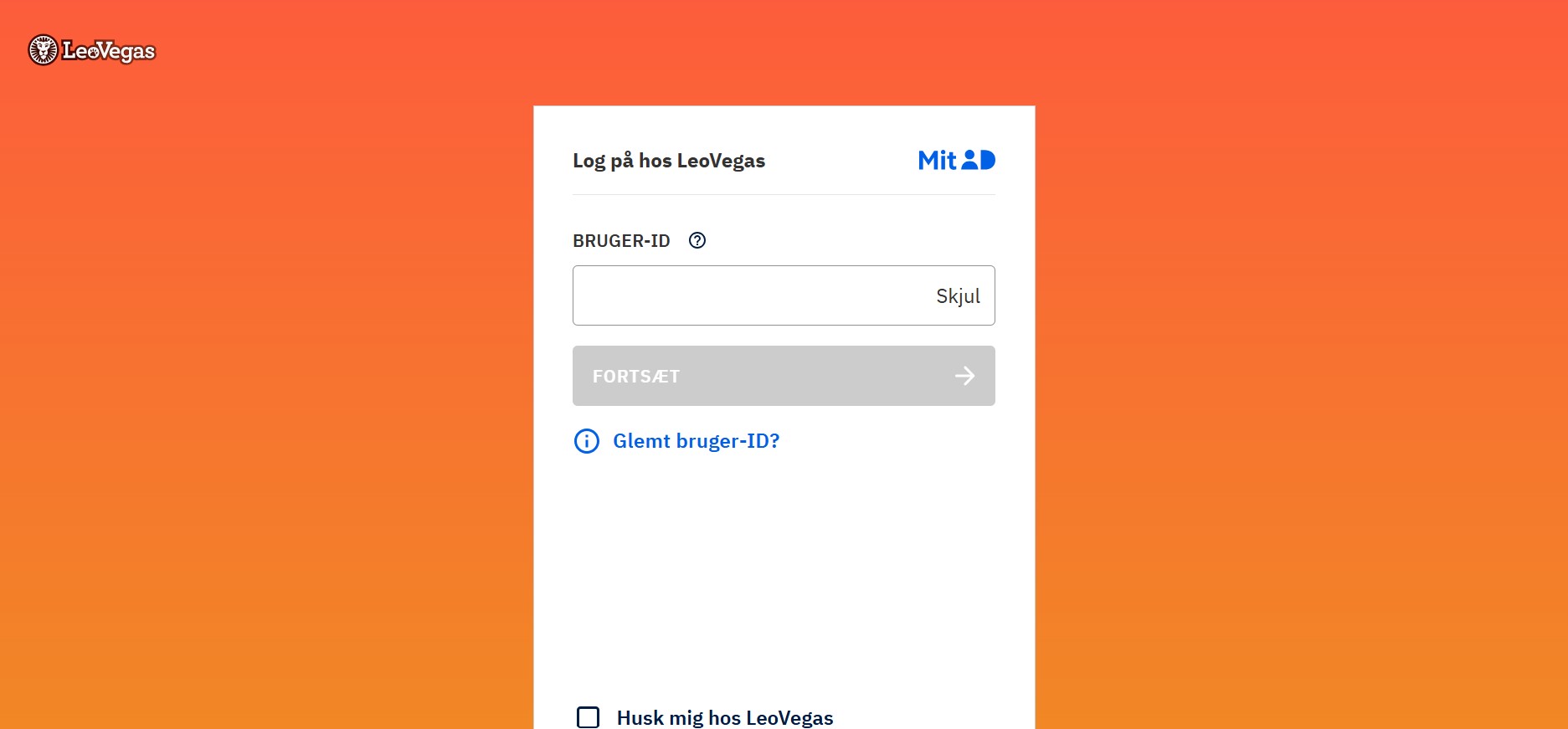 Register LeoVegas