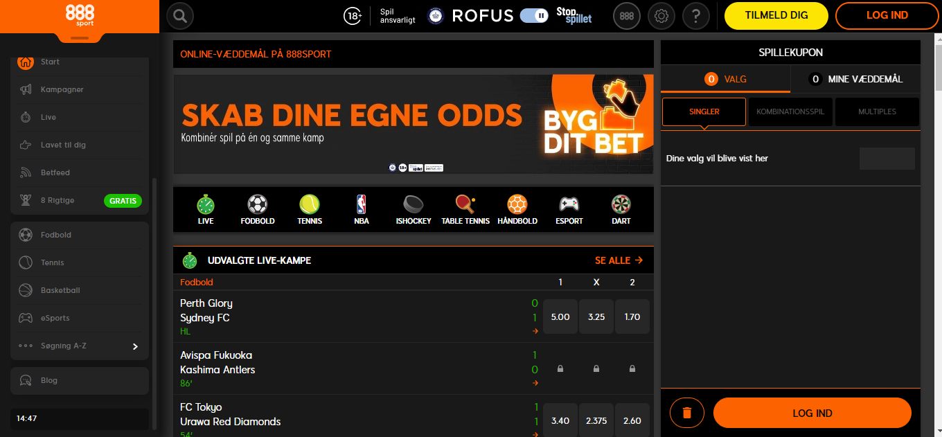 888Sport Betting