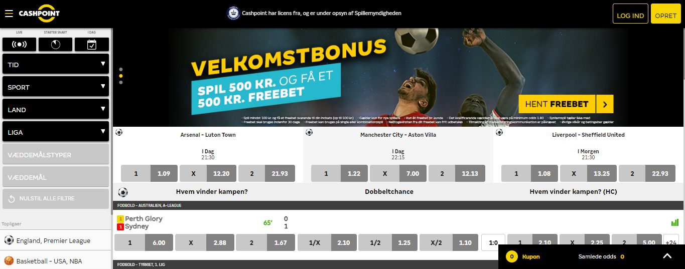 Cashpoint Sport Betting
