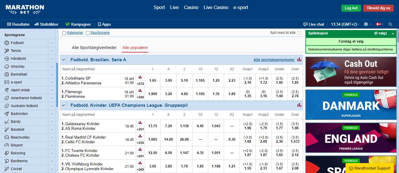 Marathonbet Bookmaker Sport Betting