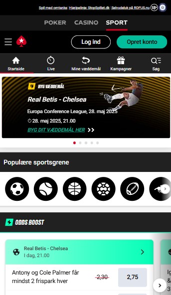 Pokerstar Homepage