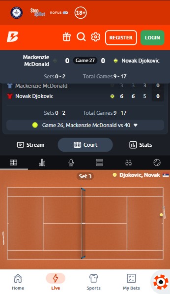 Betano Live Betting 