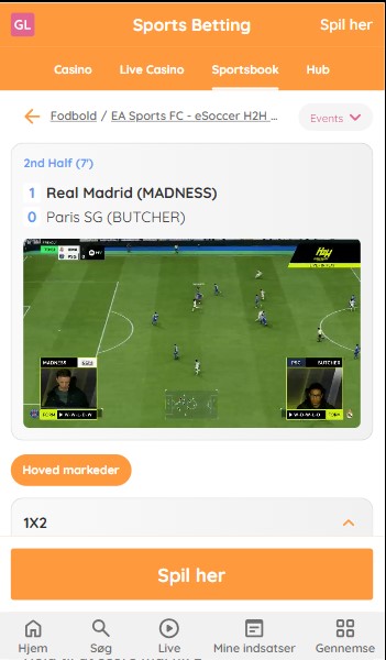 Getlucky Live Betting 