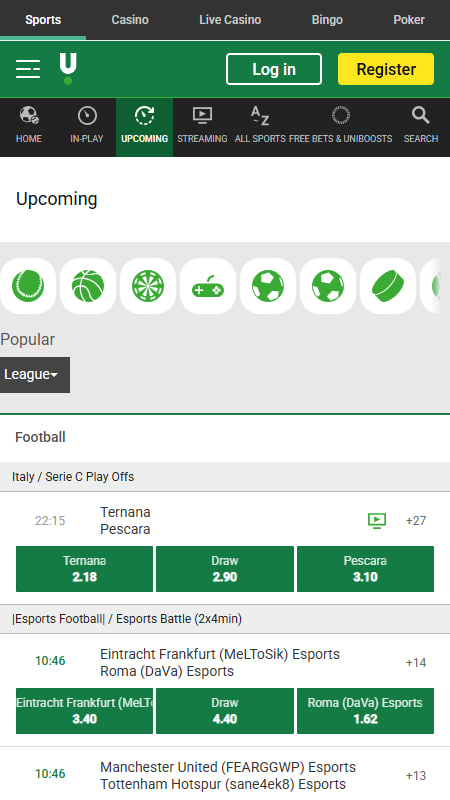 Unibet bedste nye bookmaker i Danmark