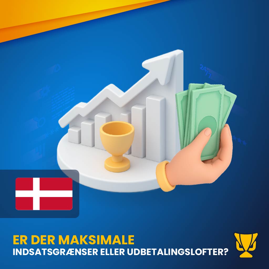 Er der maksimale indsatsgrænser eller udbetalingslofter