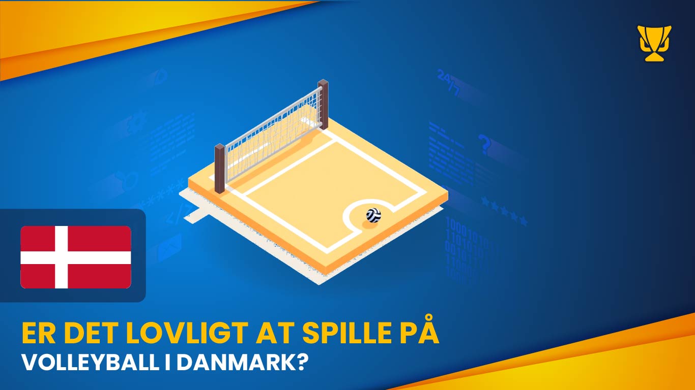 Er det lovligt at spille på volleyball i Danmark