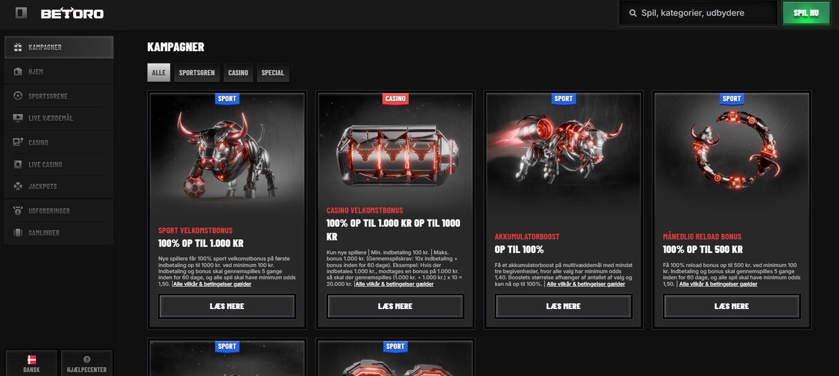 Betoro Kampagner Danmark